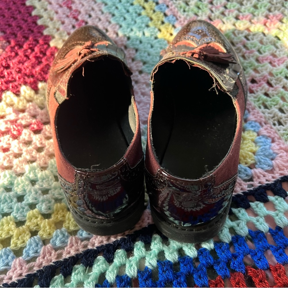Dark red loafers - Picture 6 of 6